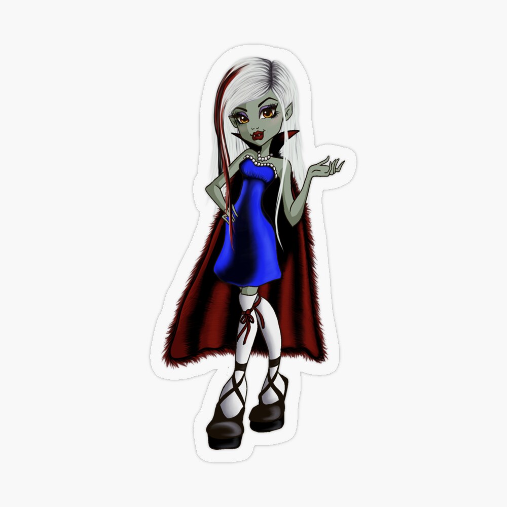 Bratzillaz Vampelina As Monster High  Art Board Print for Sale by  witchywasabi
