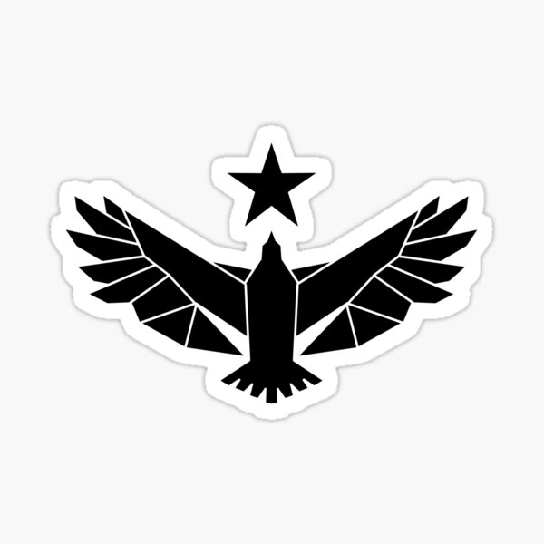 Freestar Rangers - White Outline Sticker