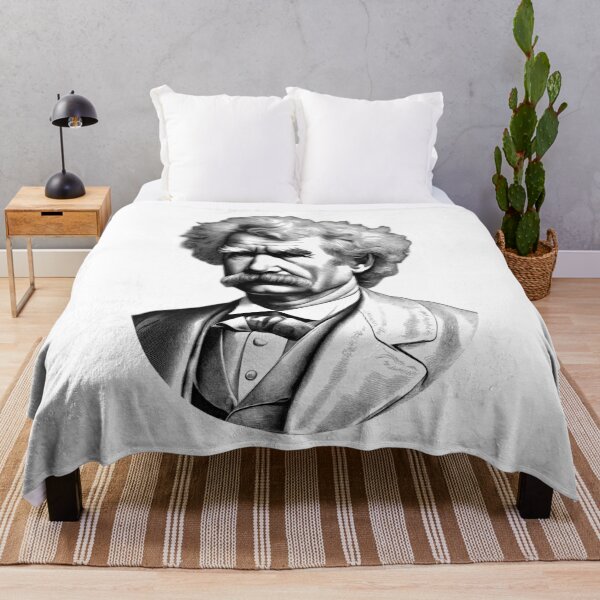 Item preview, Portrait of Mark Twain, Samuel Langhorne Clemens designed and sold by NTGUILTY.