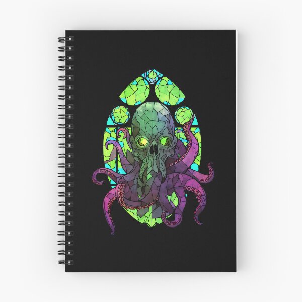 Item preview, Cthulu inspired Stained Glass Design designed and sold by octoboobs.