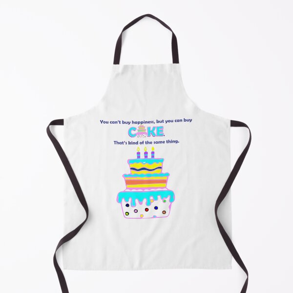 Item preview, Can't Buy Happiness, Buy Cake designed and sold by m2inspiration.