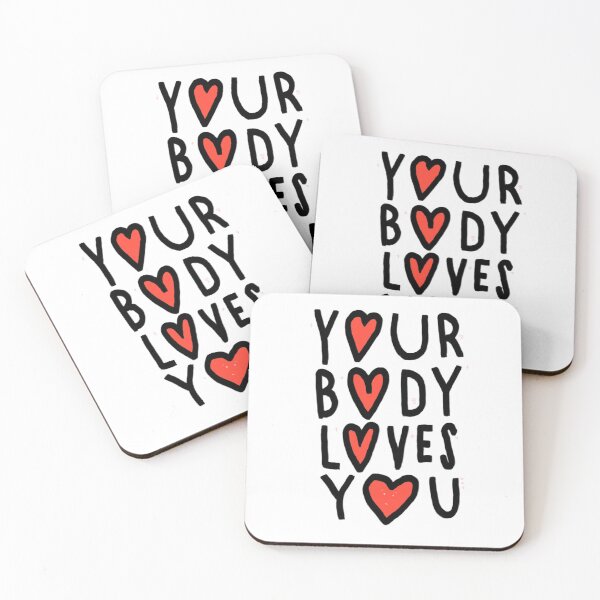Item preview, Your Body Loves You print designed and sold by poppyamber.