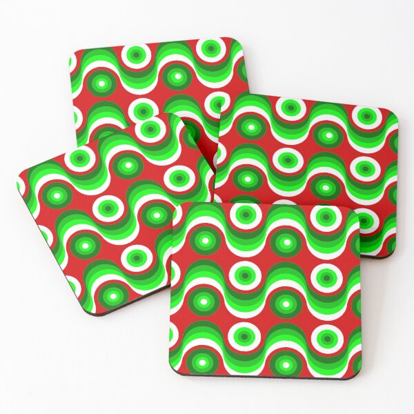 Item preview, ugly christmas mod groovy red  designed and sold by Gossip Rag.