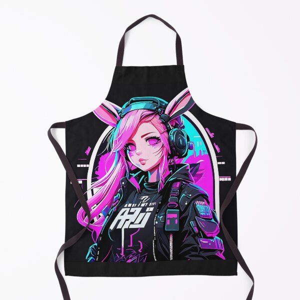 Item preview, Girl Bunny Cyberpunk: A Fusion of Imagination and Futuristic Style! designed and sold by Watchara Aekcheen.