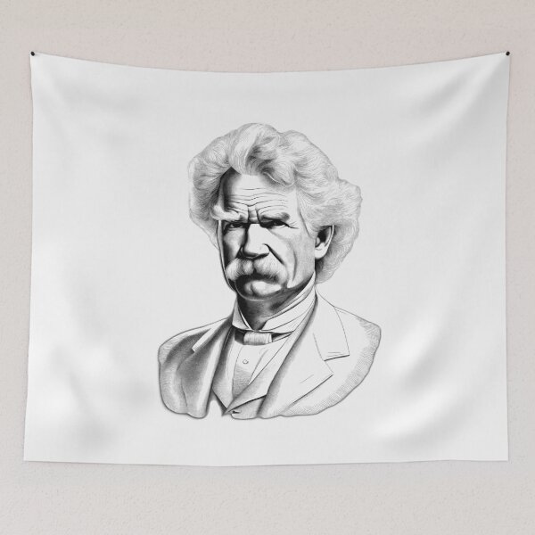 Item preview, Mark Twain ( 30 November 1835 – 21 April 1910) designed and sold by NTGUILTY.