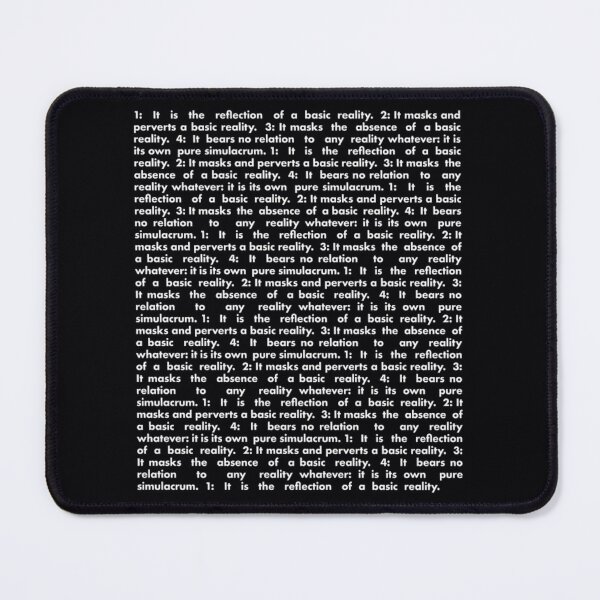 Item preview, Baudrillard's Precession of Simulacra all over designed and sold by nwnqumdm54.