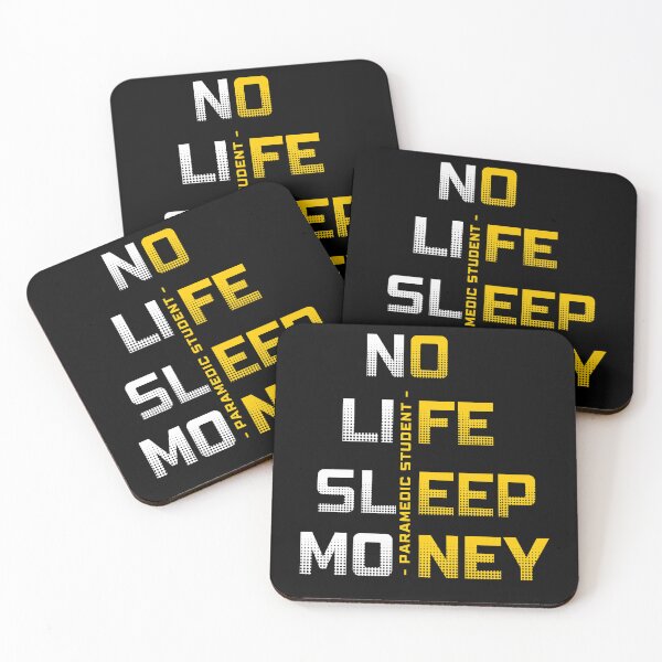 Item preview, Paramedic Student, No Life, No Sleep, No Money designed and sold by Sunmoonlove.