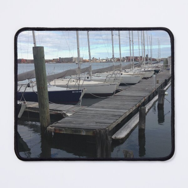 Item preview, Boston Boats Docked designed and sold by Lamberti-Photos.