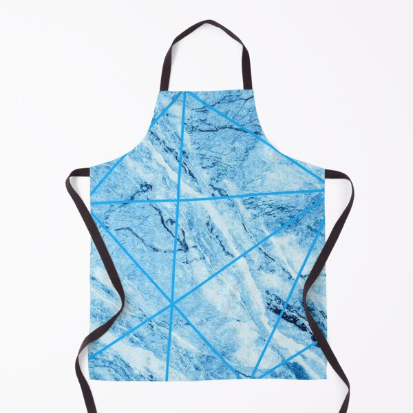 Item preview, Light Blue Marble Geometric Pattern designed and sold by Lauren-dx14.