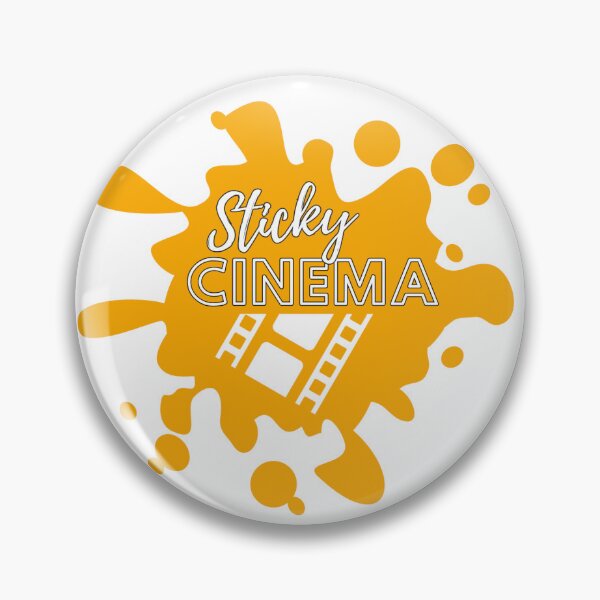 Item preview, Sticky Cinema Logo in Yellow designed and sold by StickyCinema.