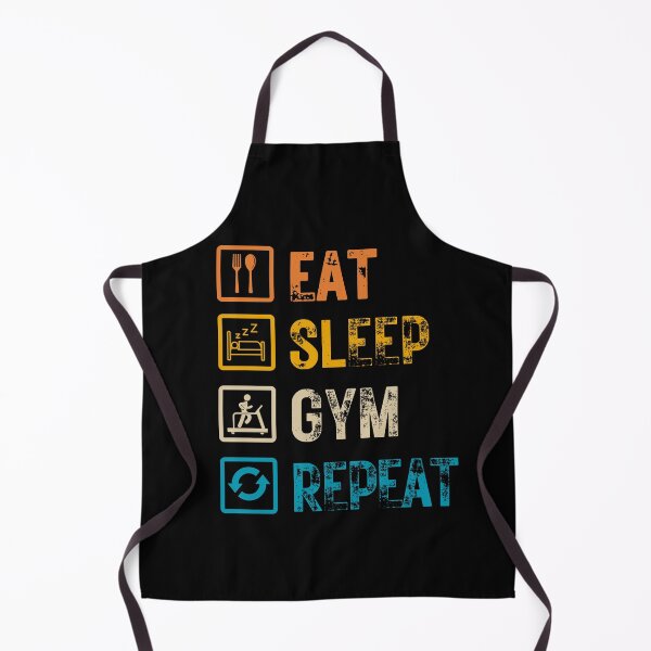 Item preview, Eat Sleep Gym Repeat designed and sold by netfires.