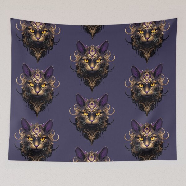 Item preview, Gothic Mystical Cat designed and sold by Sturdust.