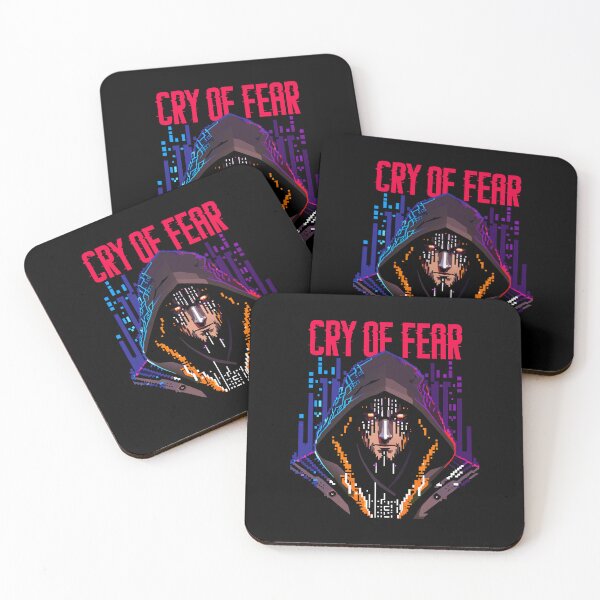 Item preview, Fearsome Cyberpunk Cry - Haunting Halloween Design designed and sold by H Jonas.