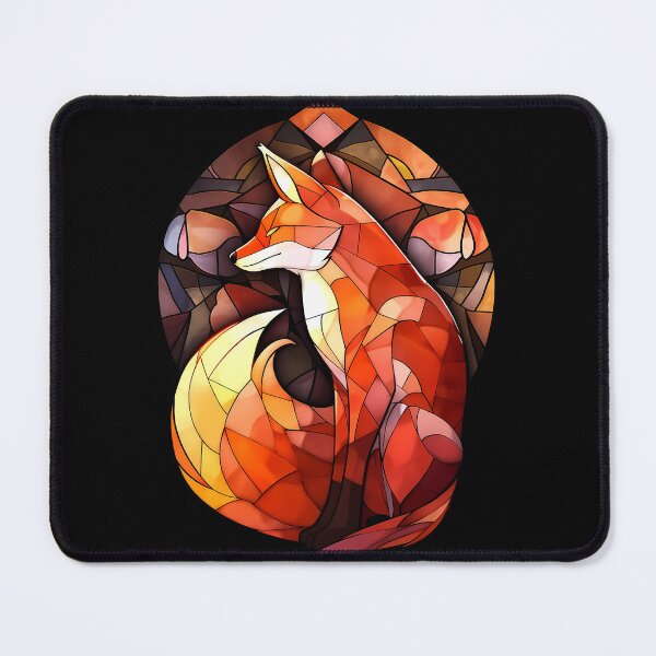 Item preview, Red Fox Stained Glass Design designed and sold by octoboobs.