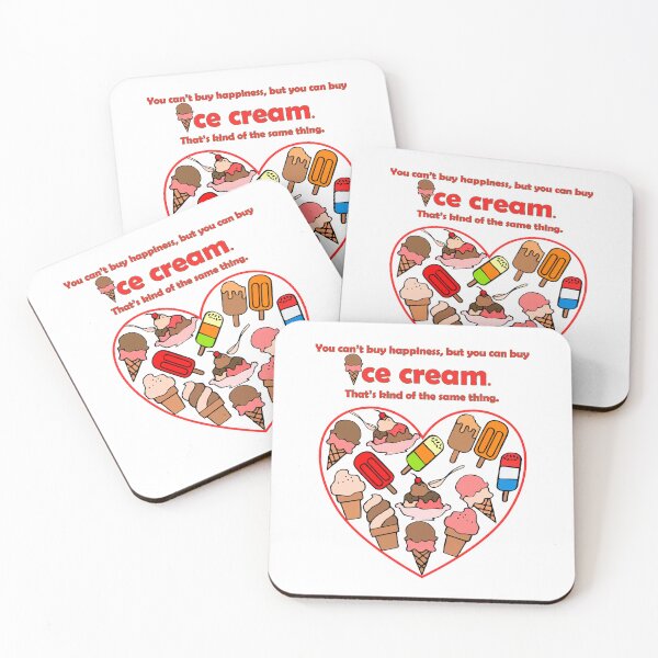Item preview, Can't Buy Happiness, Buy Ice Cream designed and sold by m2inspiration.
