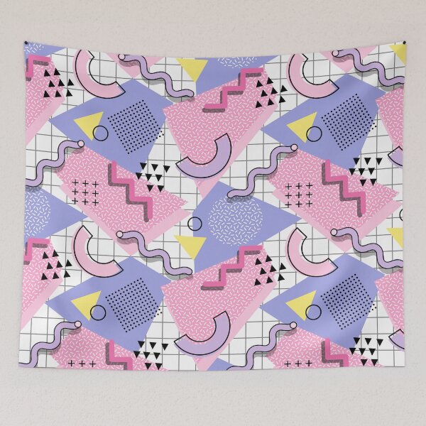 Item preview, 80's Memphis Active - Pink and Lilac designed and sold by miavaldez.