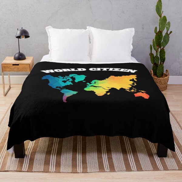 Item preview, World Citizen  - World Map Art  designed and sold by KereetsaOne.