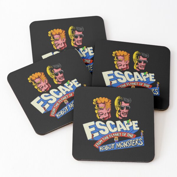 Item preview, Escape from the Planet of Robot Monsters designed and sold by iloveamiga.