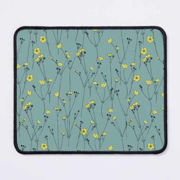 Item preview, Buttercups - Water Green designed and sold by Motifany.