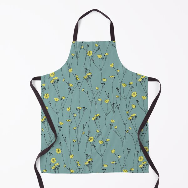 Item preview, Buttercups - Water Green designed and sold by Motifany.