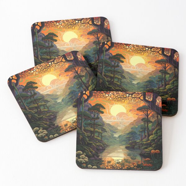 Item preview, Enchanted Nouveau Horizons - Second designed and sold by AnalyticalDream.