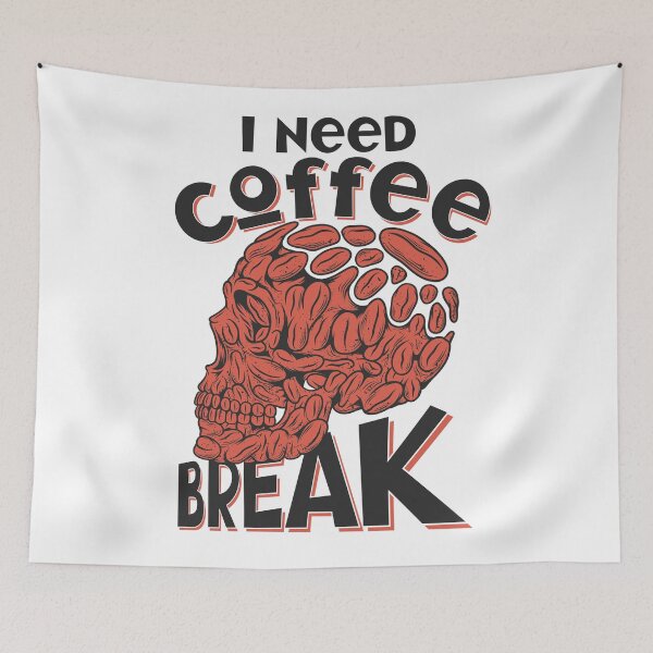 Item preview, I Need Coffee Break designed and sold by ArtIlusshop.