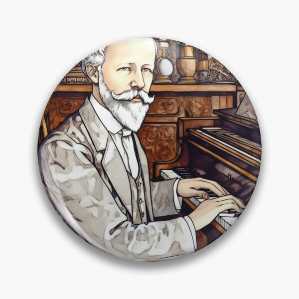 Item preview, Pyotr Ilyich Tchaiko designed and sold by ComicsFactory.