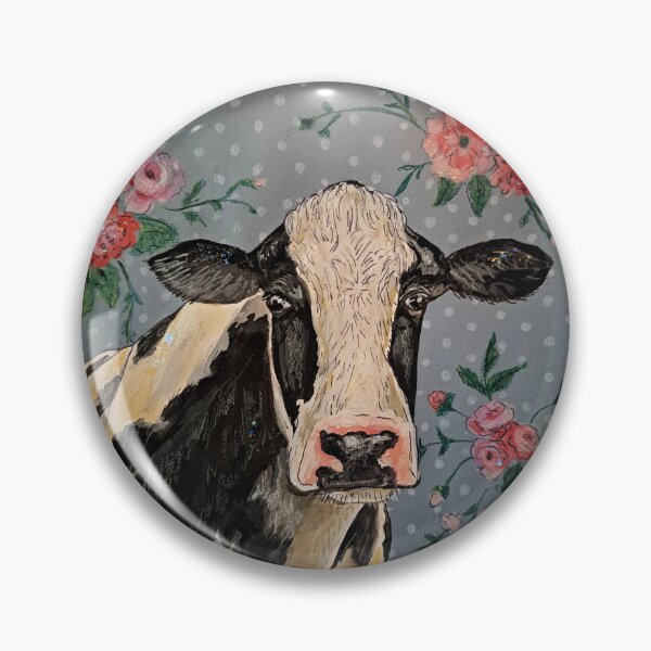 Item preview, Holstein floral designed and sold by Kelly Jackson.