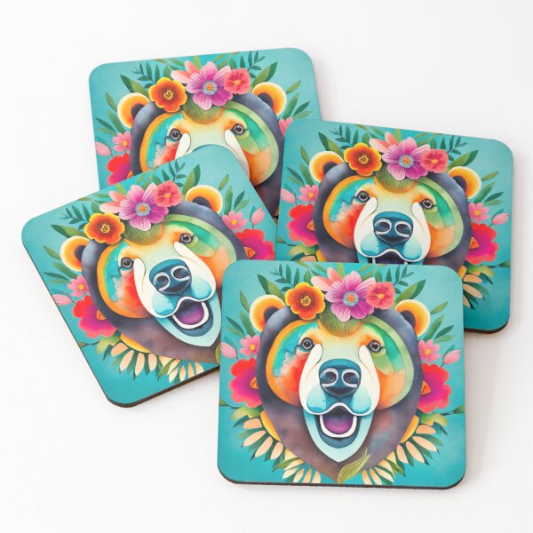 Item preview, Sun Bear & Flowers designed and sold by SunBearBooks.