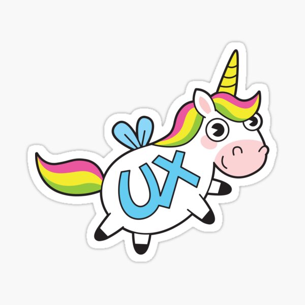 Item preview, UX Unicorn designed and sold by Nate Greenwall.