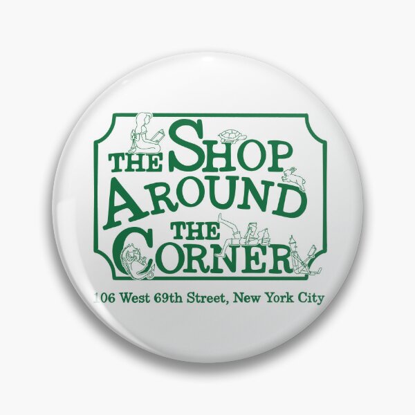 Item preview, The Shop Around the Corner Shop Sign designed and sold by KingsQueen33.