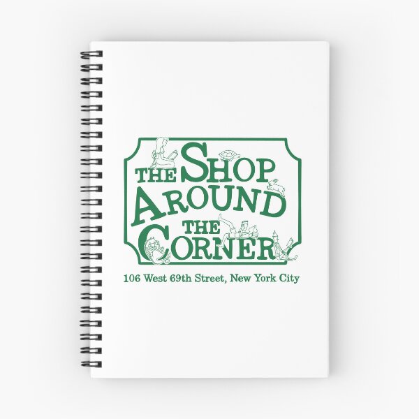 Item preview, The Shop Around the Corner Shop Sign designed and sold by KingsQueen33.