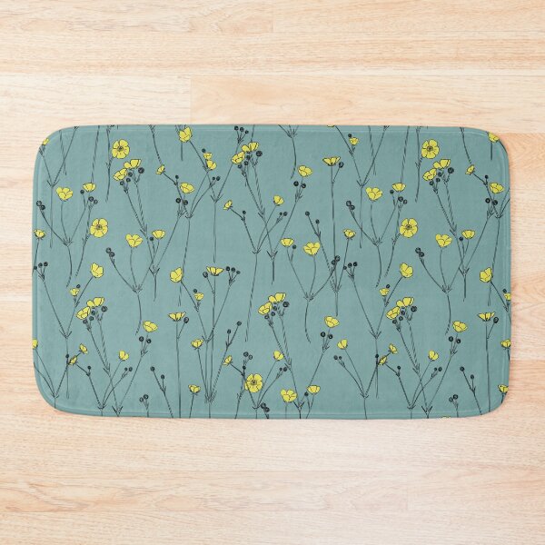 Item preview, Buttercups - Water Green designed and sold by Motifany.
