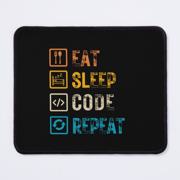 Item preview, Eat Sleep Code Repeat designed and sold by netfires.