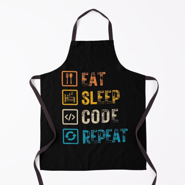 Item preview, Eat Sleep Code Repeat designed and sold by netfires.