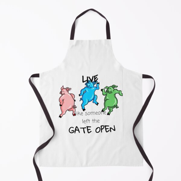 Item preview, Live Like Som one Left the Gate Open designed and sold by MissLadyGraves.