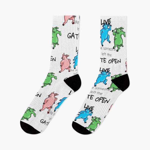 Item preview, Live Like Som one Left the Gate Open designed and sold by MissLadyGraves.