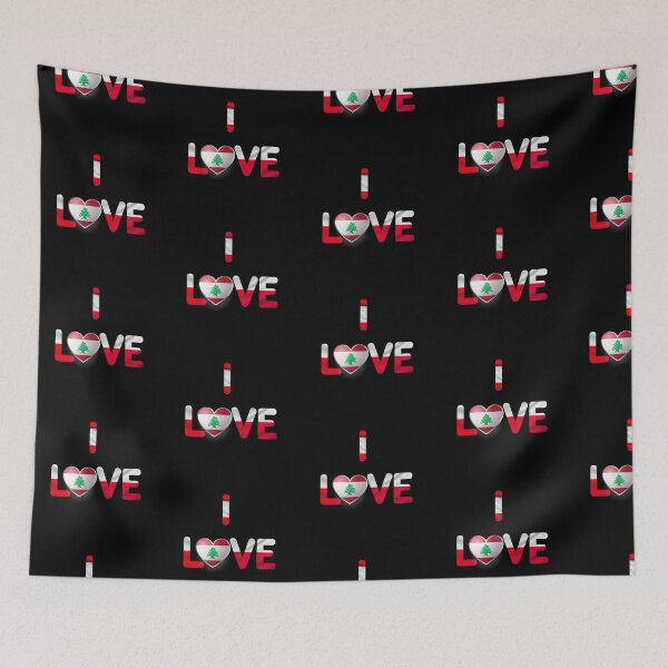 Item preview, I Love Lebanon, Lebanese designed and sold by raspeed.