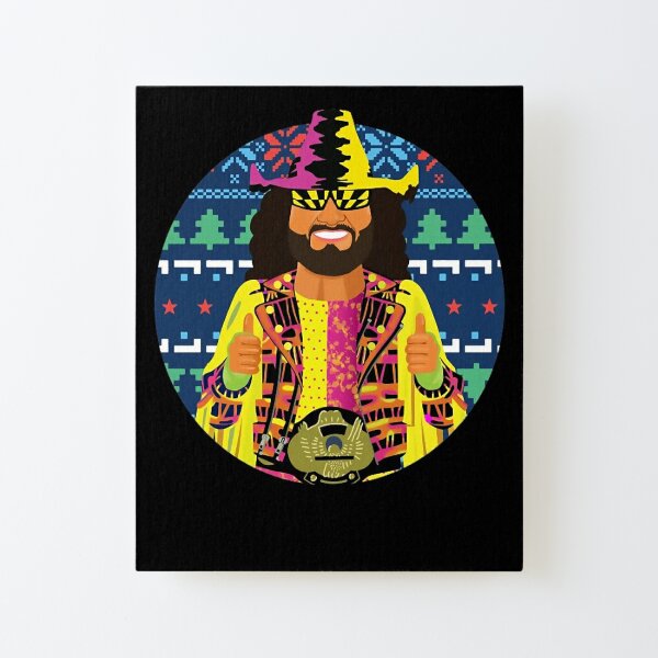 Randy Macho Man Savage Poffo custom made retro style card