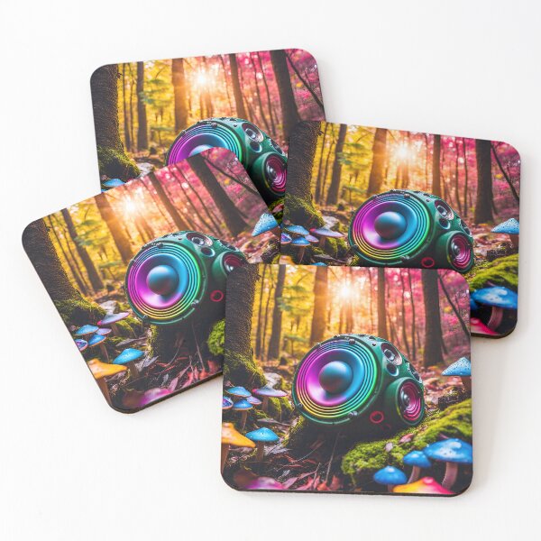 Item preview, Psychedelic alien speaker designed and sold by uglitangelo.