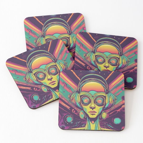 Item preview, 70s Retro Style Alien designed and sold by ExtraEm.