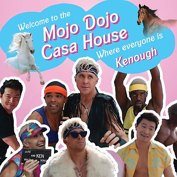 Welcome to the Mojo Dojo Casa House, where everyone is Kenough Pillow for  Sale by OliviaLB