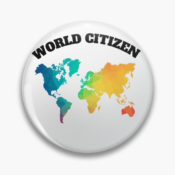 Item preview, World Citizen - World Map Art designed and sold by KereetsaOne.