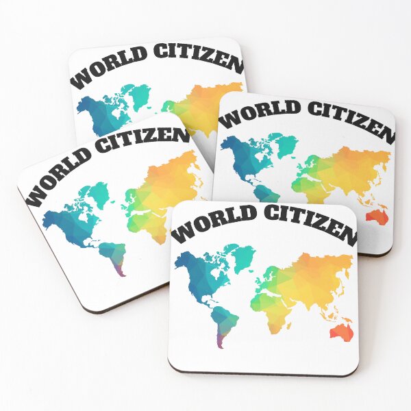 Item preview, World Citizen  - World Map Art  designed and sold by KereetsaOne.
