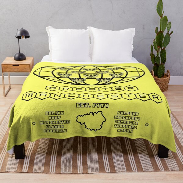 Item preview, Greater Manchester City Region Metropolitan County 10 Manchester bees designed and sold by jimmy-digital.