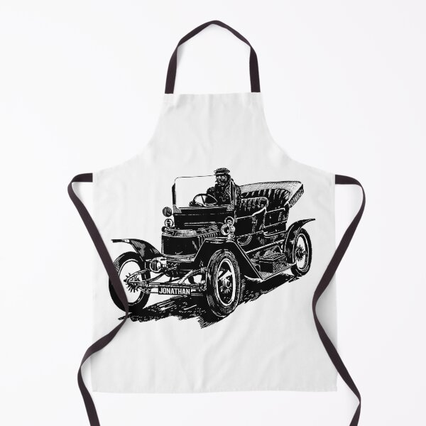 Item preview, Jonathan Boys Name Vintage Antique Car For Jonathan designed and sold by Maljonic.