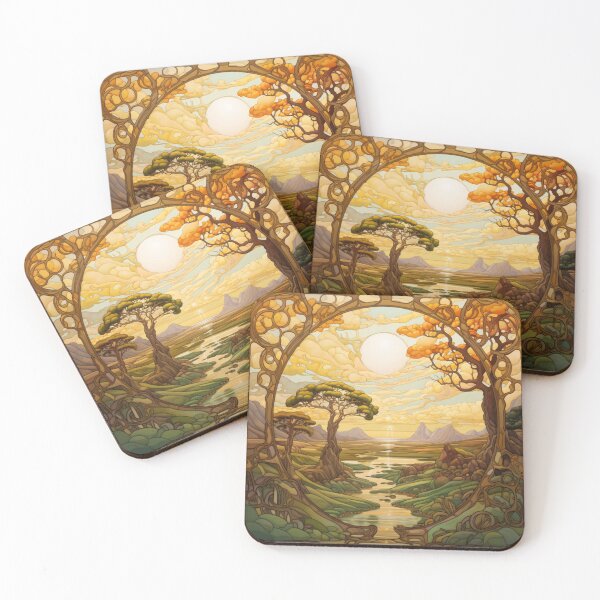 Item preview, Enchanted Nouveau Horizons - Third designed and sold by AnalyticalDream.