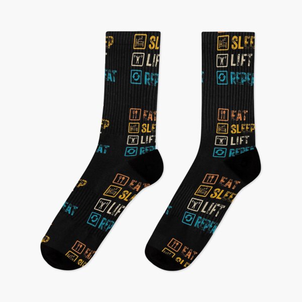Item preview, Eat Sleep Lift Repeat designed and sold by netfires.