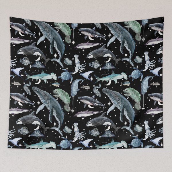 Item preview, Celestial Marine Animals  designed and sold by ArtofAddison.