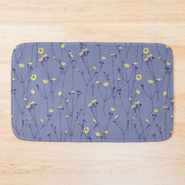 Item preview, Buttercups - Blue Violet designed and sold by Motifany.